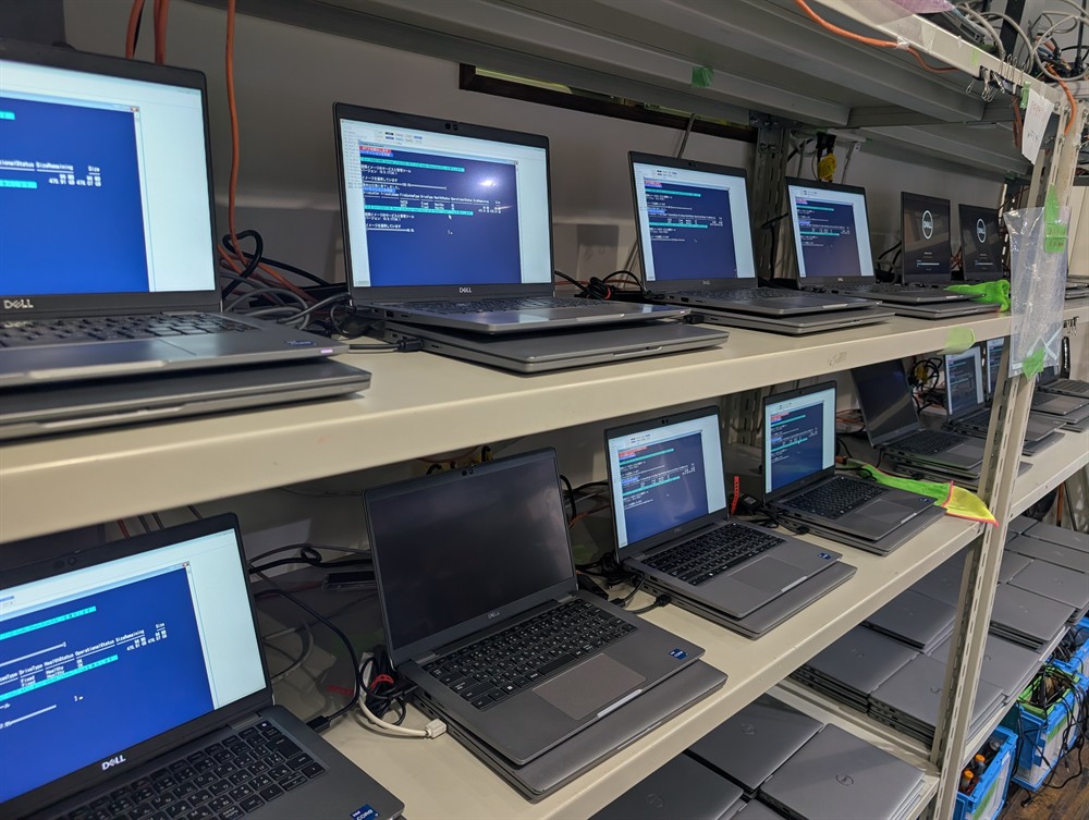 キッティング作業イメージ