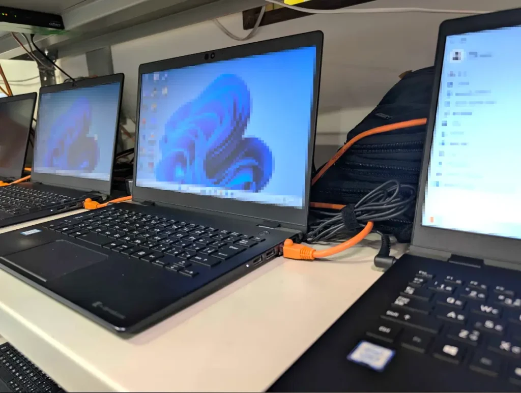 急な増員に伴う少量PC 3台キッティング